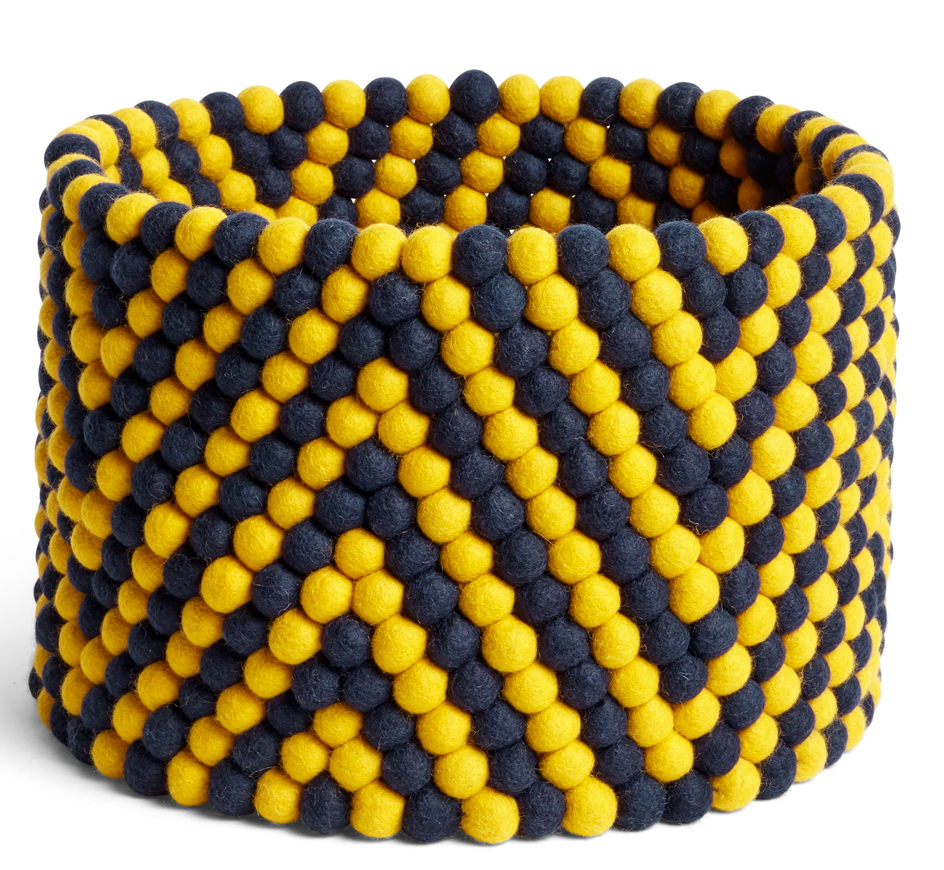 HAY Bead basket, 40 cm, grey | Finnish Design Shop